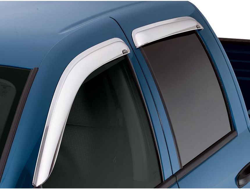 AVS Chrome Vent Visors AVS684161 Running Board Warehouse