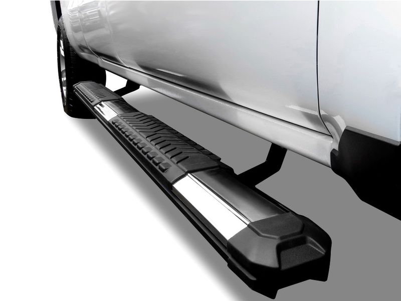 Black Horse Cutlass Polished Aluminum Running Boards | Running Board ...