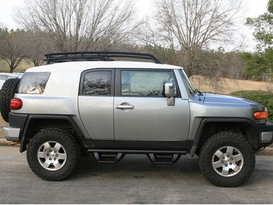 fj cruiser step board