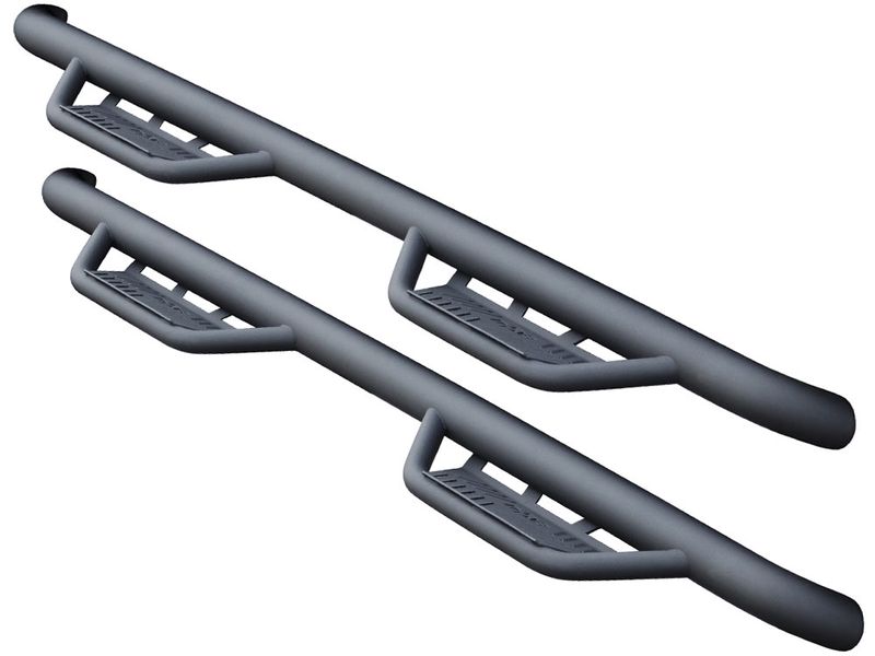 N-Fab Textured Black Cab Length Podium Steps NFB-HPD0984CC-TX | Running Board Warehouse