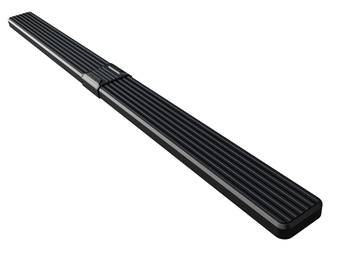 Aps 6 Istep Black Wheel To Wheel Running Boards Two Piece Feed