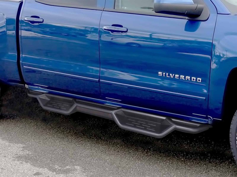 APS Black Drop Step Nerf Bars APSWB03NAG1B Running Board Warehouse