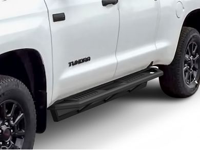 APS iBoard Black Powder Coated 5 inches Running Boards Nerf Bars Side Steps Step Rails Compatible with Toyota Tacoma 2005-2021 Access Cab 