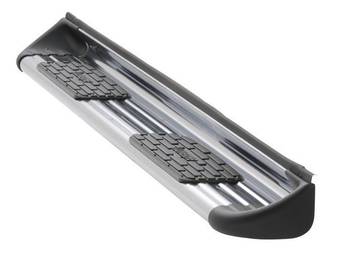 Luverne Polished Stainless Steel Side Entry Steps