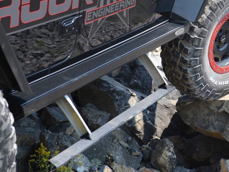 Rock Slide Engineering Next Gen Step Sliders JL 4Door Kit RSEBDSS