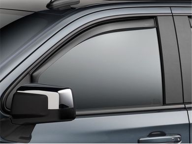 Dark Smoke WeatherTech Custom Fit Rear Side Window Deflectors for Mazda MPV 